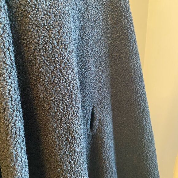 Vince Camuto Cozy Belted Ruana Open Front Cape/Kimono - Picture 6 of 8